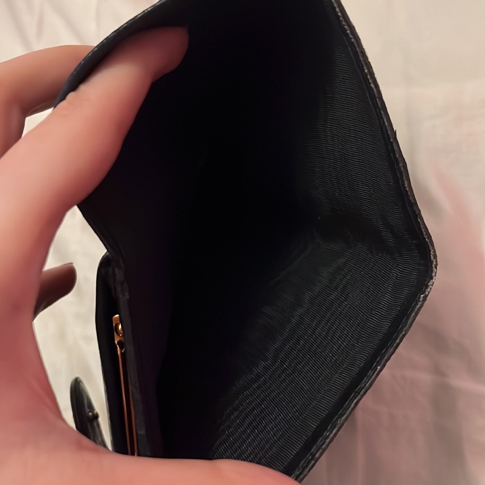 SOLD Authentic WOC Large Timeless Wild Stitch Chanel Leather Wallet Snap Closure - Picture 8 of 12